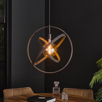 LioLights Hanglamp 1L Galaxy / Artic zwart