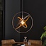 LioLights Hanglamp 1L Galaxy / Artic zwart