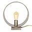 Tafellamp Loop / Antiek Nikkel
