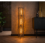 LioLights Vloerlamp  Ø25 weaver cylinder XL / Zwart nikkel
