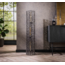 Floor lamp Ø25 weaver cylinder XL / Black nickel