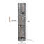 Vloerlamp  Ø25 weaver cylinder XL / Zwart nikkel