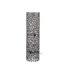 Floor lamp Ø25 weaver cylinder L / Black nickel
