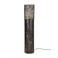 Vloerlamp Ø25 cilinder 120cm / Zwart bruin