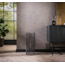 Floor lamp Ø25 weaver cylinder / Black nickel