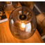 Hanglamp 3L drift glass / Smoke grey glas