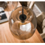 Hanging lamp 3L drift glass / Smoke gray glass