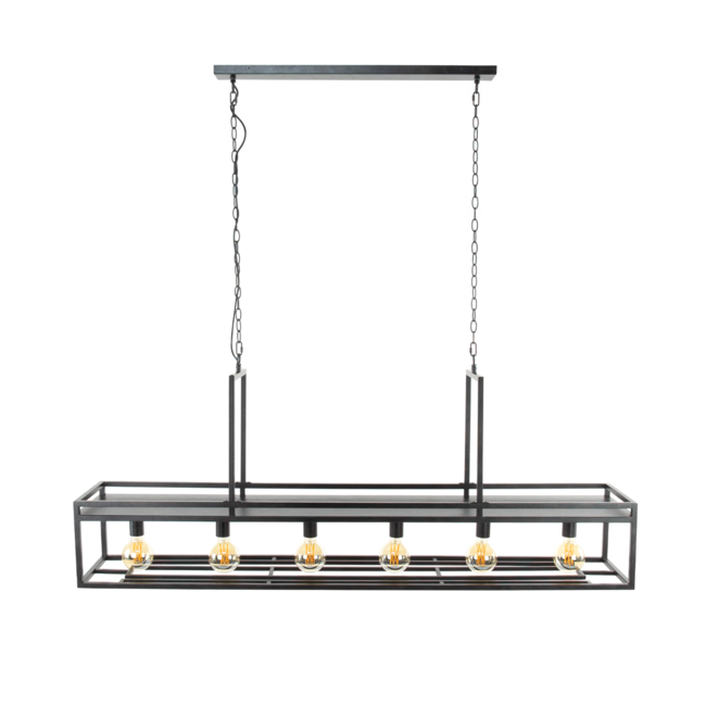 Hanglamp 6L decorate / Charcoal