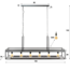 Suspension 6L Décorer / Anthracite