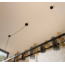 Suspension cylindre 14L verre mixte (G9) / Noir Artic