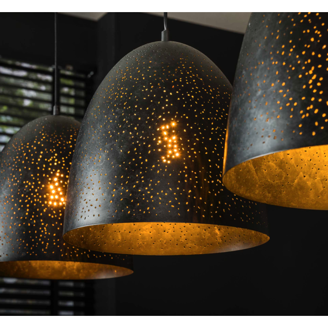 Hanging lamp cosmos 3L / Charcoal