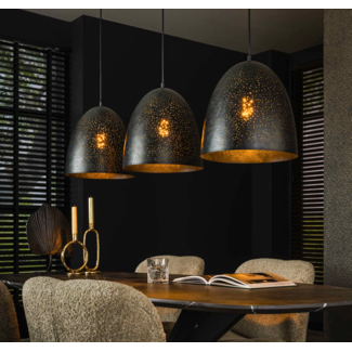 LioLights Hanglamp kosmos 3L / Charcoal