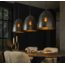 LioLights Hanglamp kosmos 3L / Charcoal