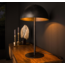 Lampe de table 2L bouclier métal / Anthracite