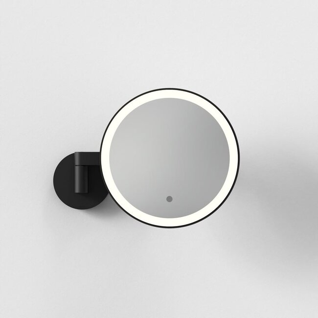 Nagoya LED mirror lamp IP44 black