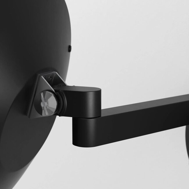 Lampe miroir LED Nagoya IP44 noire