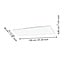 Connect LED paneel Salobrena-Z 120x30cm WIT 900047