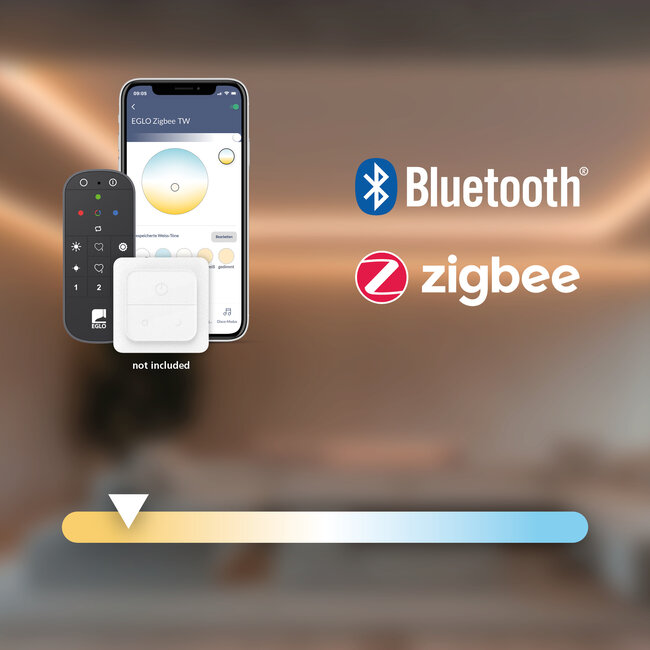 Panneau LED Connect Salobrena-Z 120x30cm BLANC 900047