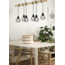 TOWNSHEND 5 Hanglamp E27 zwart/hout 44076