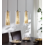PINTO GOLD Pendant lamp E27 black/gold 97652