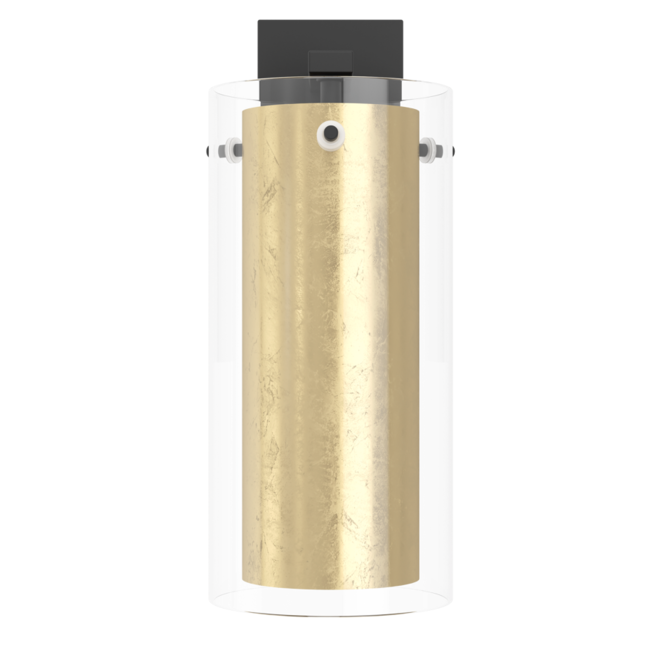 PINTO GOLD Wall lamp E27 black/gold 97839