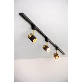 Lucide Complete Set Track Lighting 2m + 3 Track Spots Floris