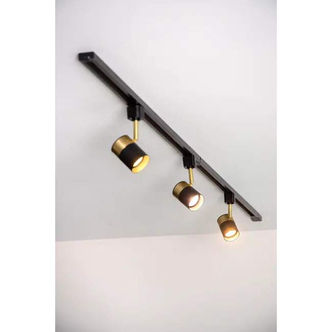 TRACK FLORIS Track spot - 1-phase Track system / Track lighting - 1xGU10 - Black - 09952/01/30