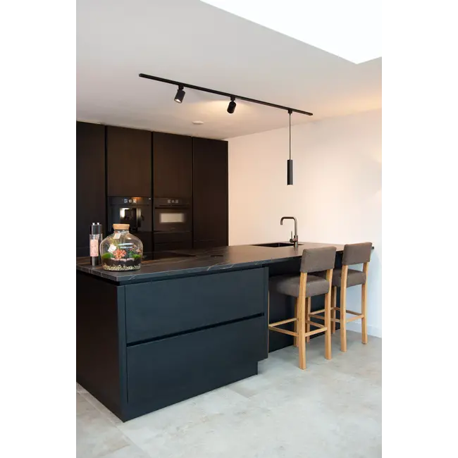 Complete Set Track Lighting 2m + 2 Track Spots Nigel +1 Hanging LampFloris