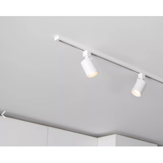 Lucide Complete Set Railverlichting 2m + 3 Railspots Nigel Wit