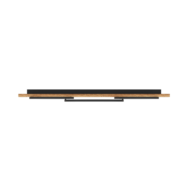 Plafonnier LED Boyal 99413 noir/bois