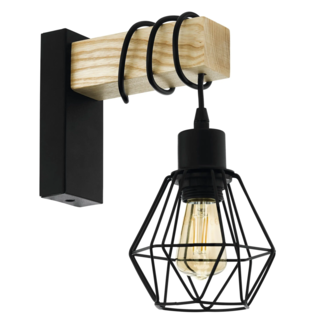EGLO Vintage Wandlamp TOWNSHEND 5