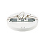 Opbouwlamp FLED Downlight 170mm wit 12W
