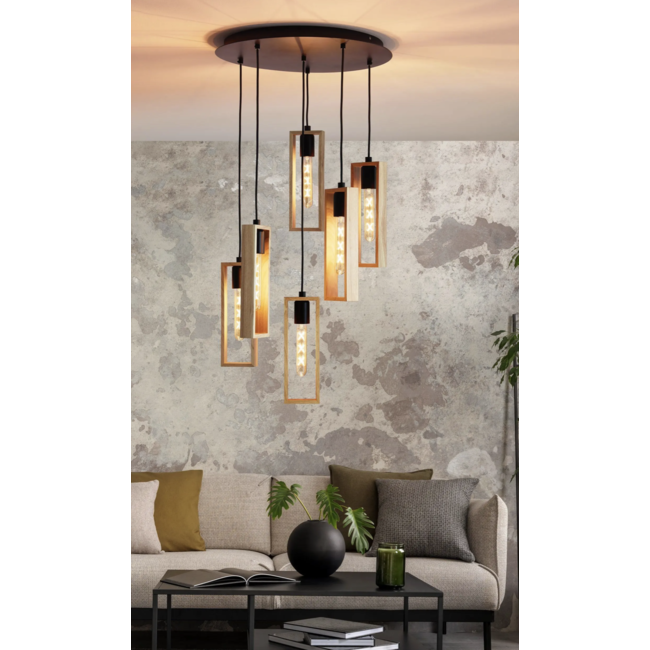 Vintage hanglamp  LITTLETON 44054