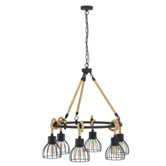 EGLO Lampe à suspension vintage RAMPSIDE 43194