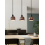Suspension ROCCAFORTE noir/or 97846