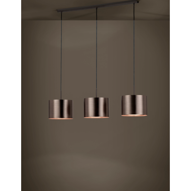 SAGANTO pendant lamp brown/copper 39357