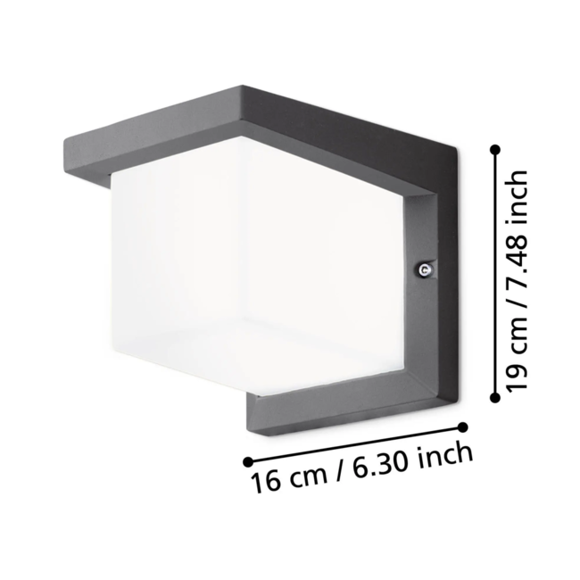 TopLine LED Outdoor Wandlamp Desella 95097