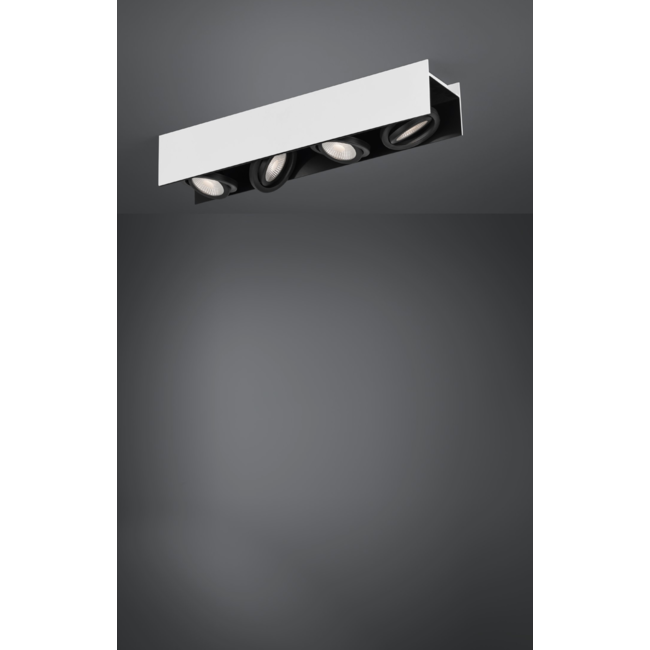 LED wall/ceiling spotlight Vidago 4-light 39318
