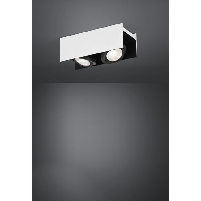 LED wall/ceiling spotlight Vidago 2-light 39316