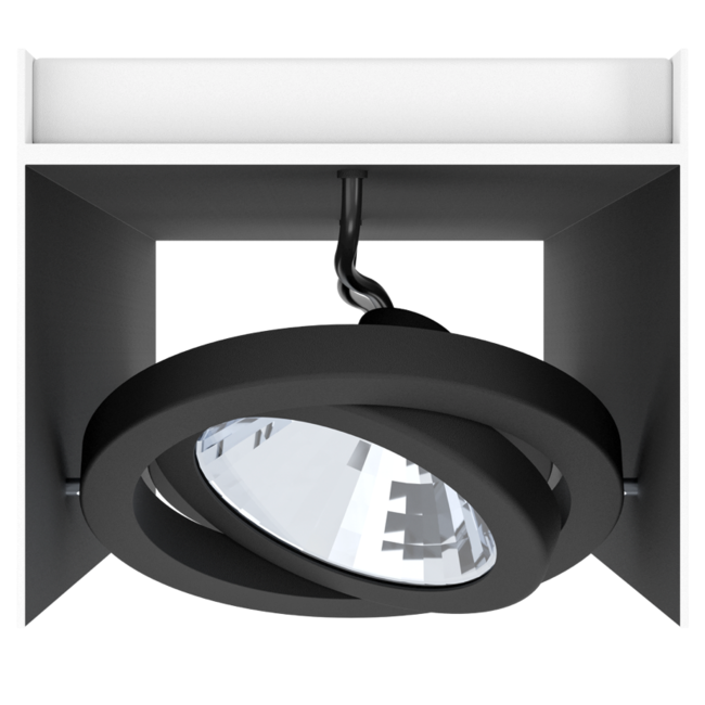 LED wall/ceiling spotlight Vidago 1-light 39315