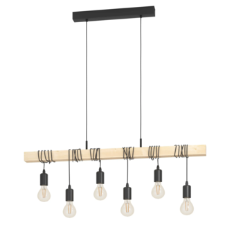 EGLO Vintage hanglamp Townshend 43513