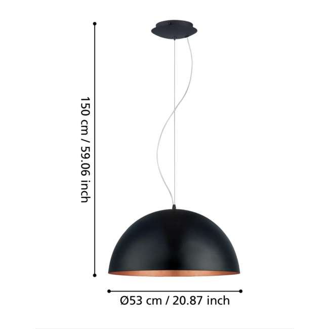 LED Pendant Lamp GAETANO 94938