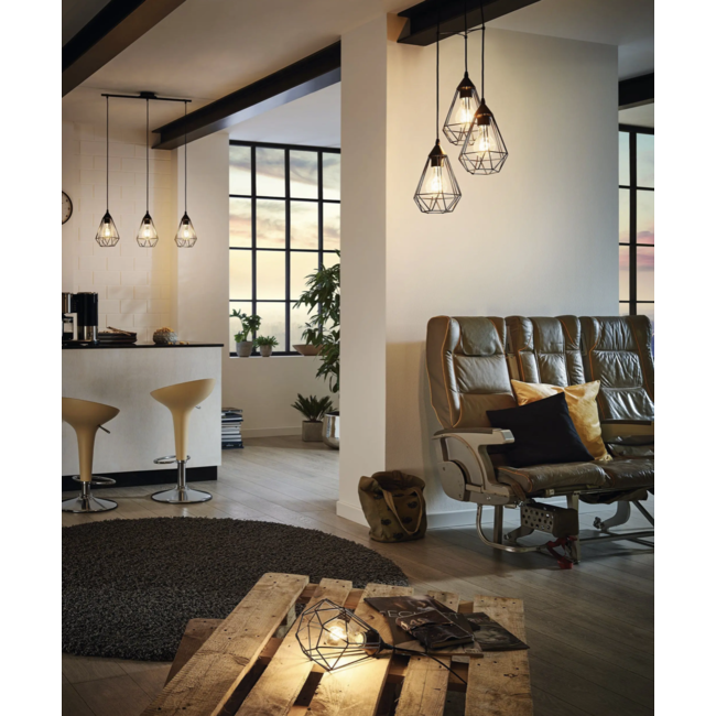 Hanglamp TARBES zwart 94191