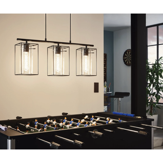 Rustic pendant lamp LONCINO 49496