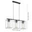 Rustic pendant lamp LONCINO 49496