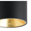 Led opbouwspot Polasso Zwart/Goud 94502