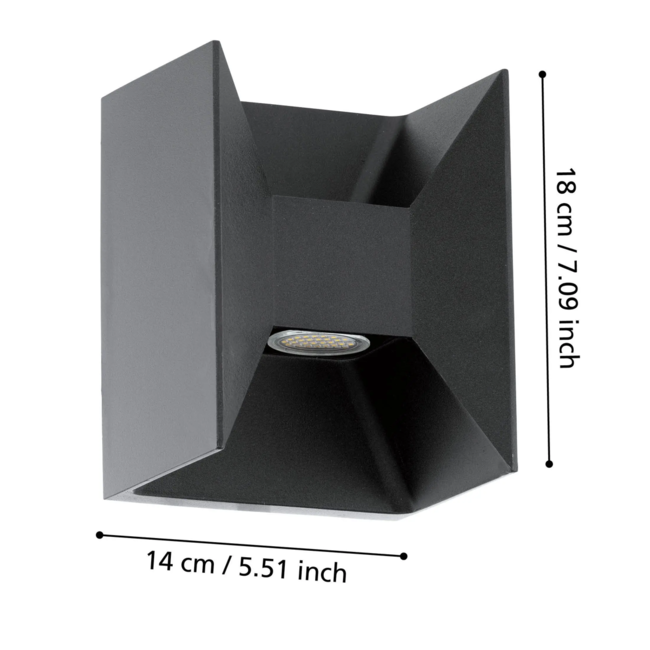 MORINO LED outdoor wall light 93319