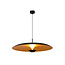 Lucide Premium Premium KENNETH - Hanglamp - Ø 80 cm - LED Dimb. - 1x22W 2700K - Zwart