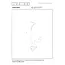 Lampadaire Premium SARDANA - Ø 44 cm - LED Dimb. - 1x28W 2700K - Or mat / Laiton - 52700/28/02