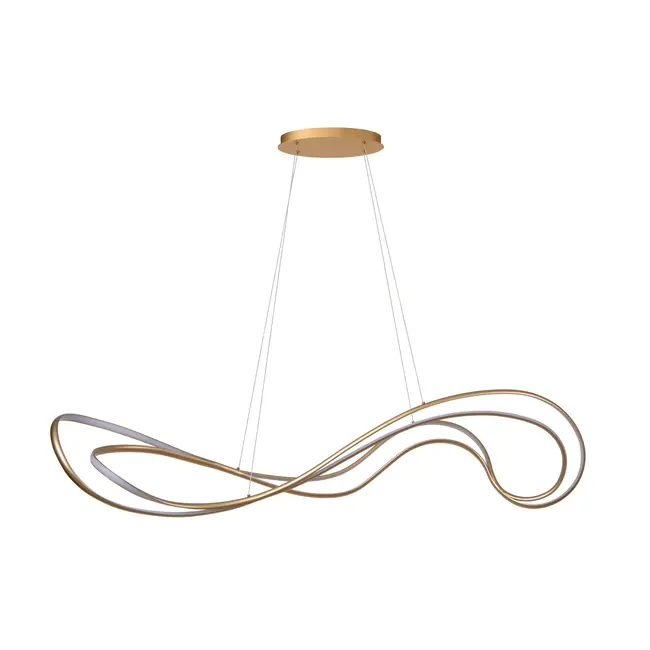 Premium SARDANA - Hanglamp - LED Dimb. - 1x54W 2700K - Mat Goud / Messing - 52400/59/02